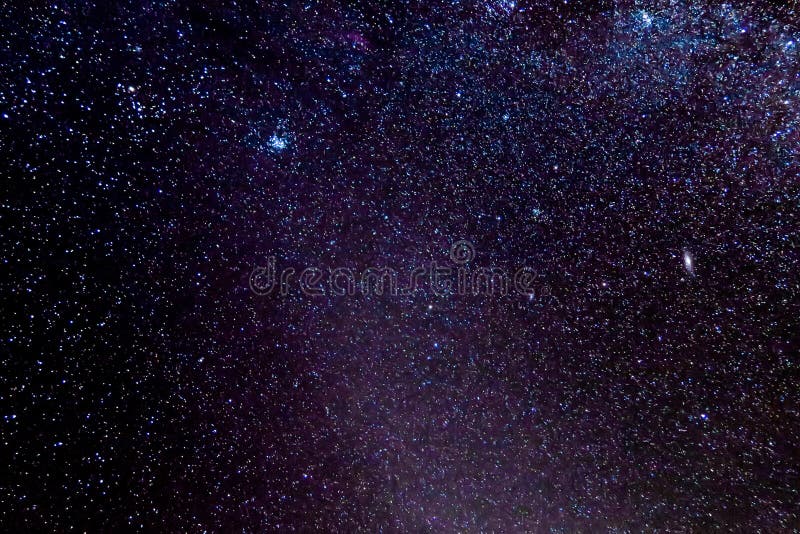 Starry Night Sky with stars royalty free stock photos