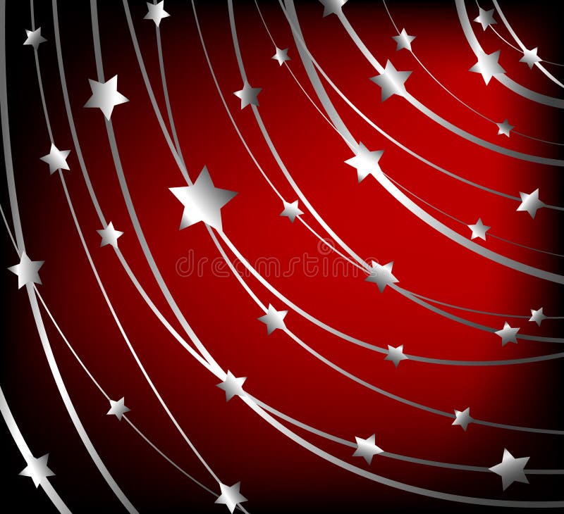 Starry vector background