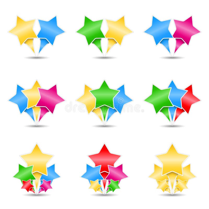Stars vector illustration Stars vector illustration