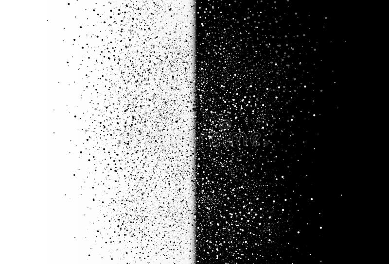 Stars Dust Scattered Glitter in Galaxy Snow Winter Two Tone Abstract  Background in Half Vertical. Black and White Distress Stock Vector -  Illustration of design, dark: 132001715