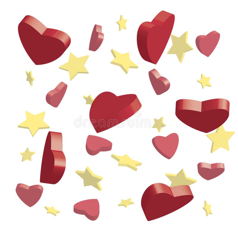 Stars and hearts