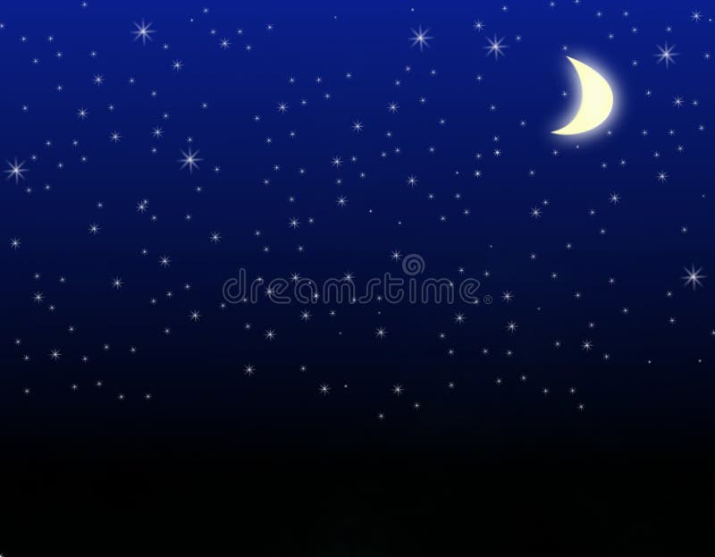 Night Sky with Stars Girl Silhouette on a Car Hood Dreaming Stock Vector -  Illustration of beautiful, girl: 123229000