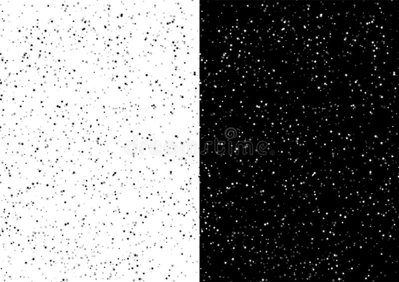 Stars Scatter Texture Half Tone Black and White Concept Abstract Background  Vector Illustration Stock Vector - Illustration of dots, distress: 134124346