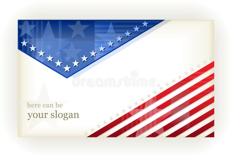 Stars and Stripes, background, business, gift card vector illustration Stars and Stripes, background, business, gift card vector illustration