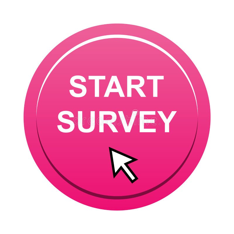 Start survey button stock vector. Illustration of internet - 199602050