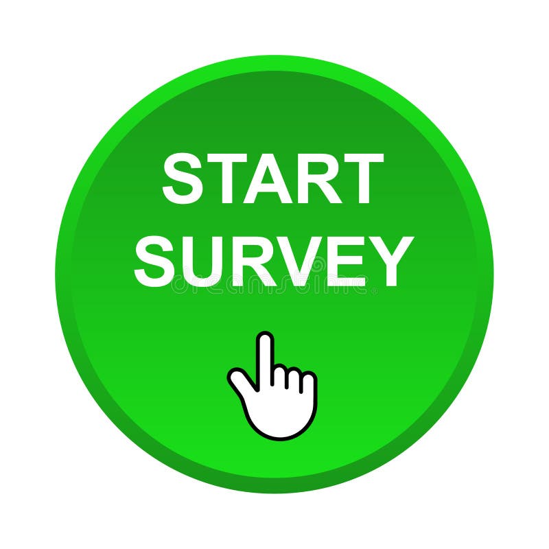 Start survey stock vector. Illustration of hand, info - 149768642