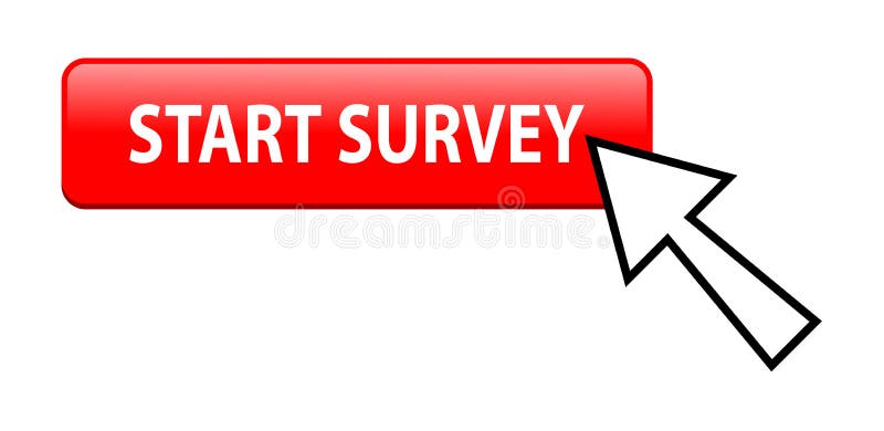 Start survey button stock vector. Illustration of internet - 199602050