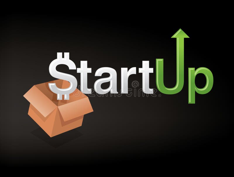 Start Zaken vector illustratie Start Zaken vector illustratie