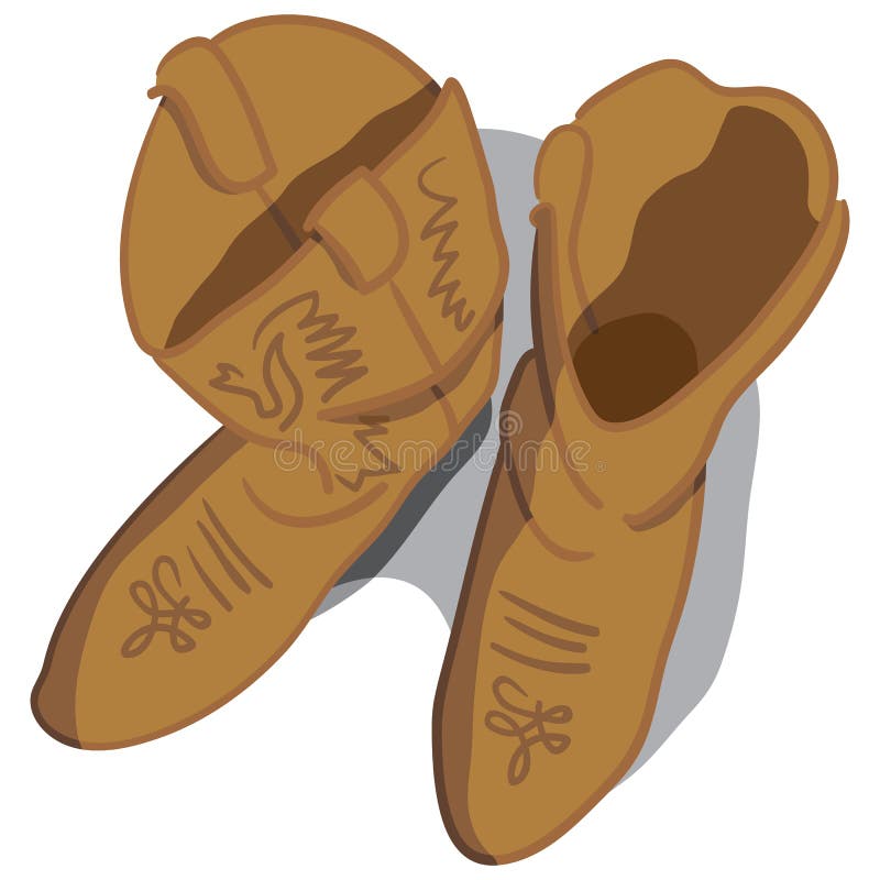 Startar cowboyen stock illustrationer