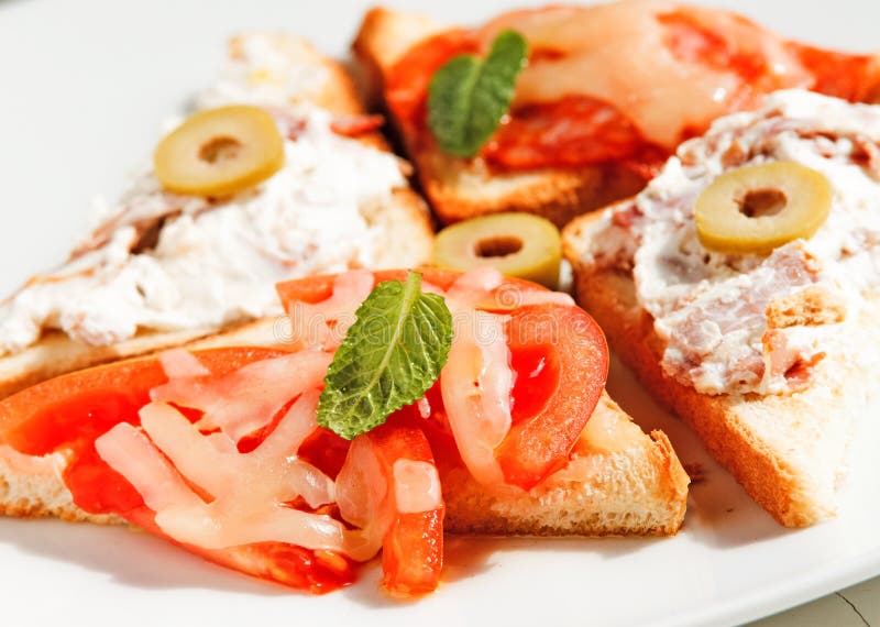 Italian Cold Cuts stock image. Image of assorted, sausage 36179475