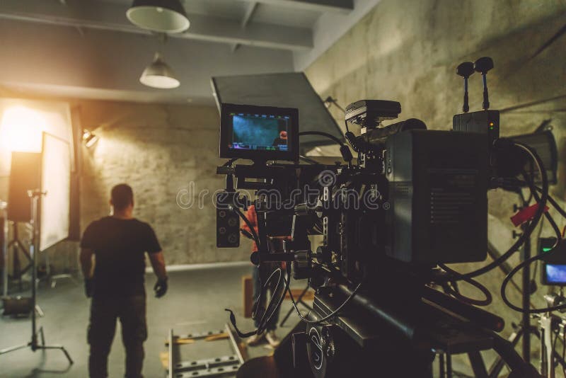 Startfilmkamera royaltyfria bilder Startfilmkamera royaltyfria bilder