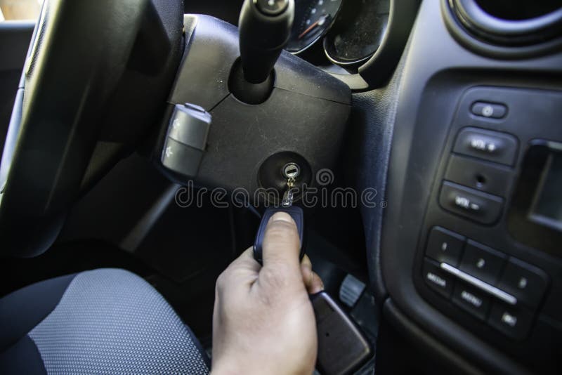 starting car with key