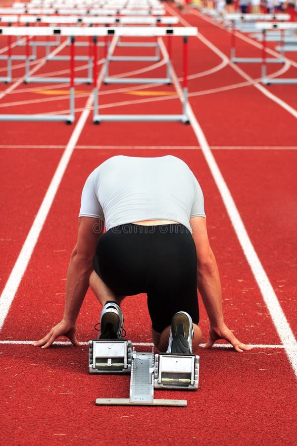 Starting line stock photo. Image of determination, athletics 7565322