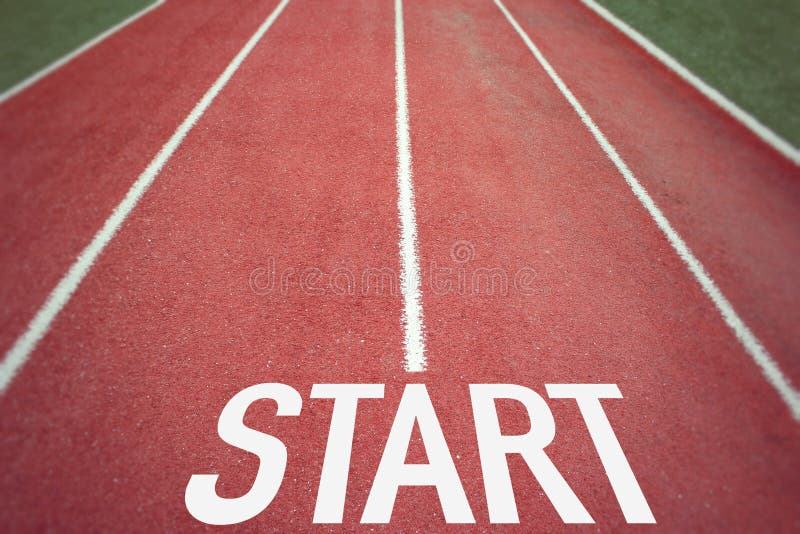 Starting Line royalty free stock photography Starting Line royalty free stock photography
