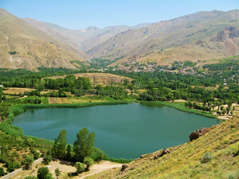 Ovan lake in Alamut valley