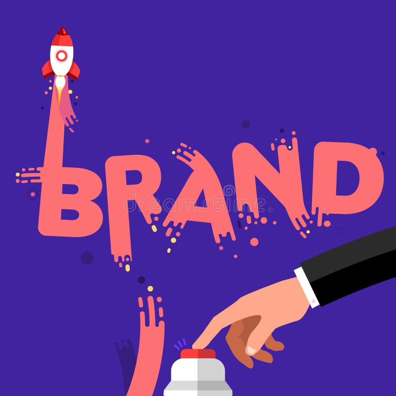 startup brand stock illustration startup brand stock illustration