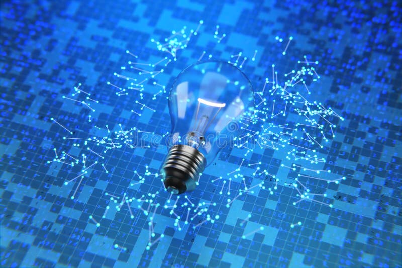 Startup Concept, Startup Investment. Idea Concept, Light Bulb with