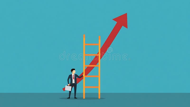 Startup Growth Rocket Launching to Sky arkivfoton