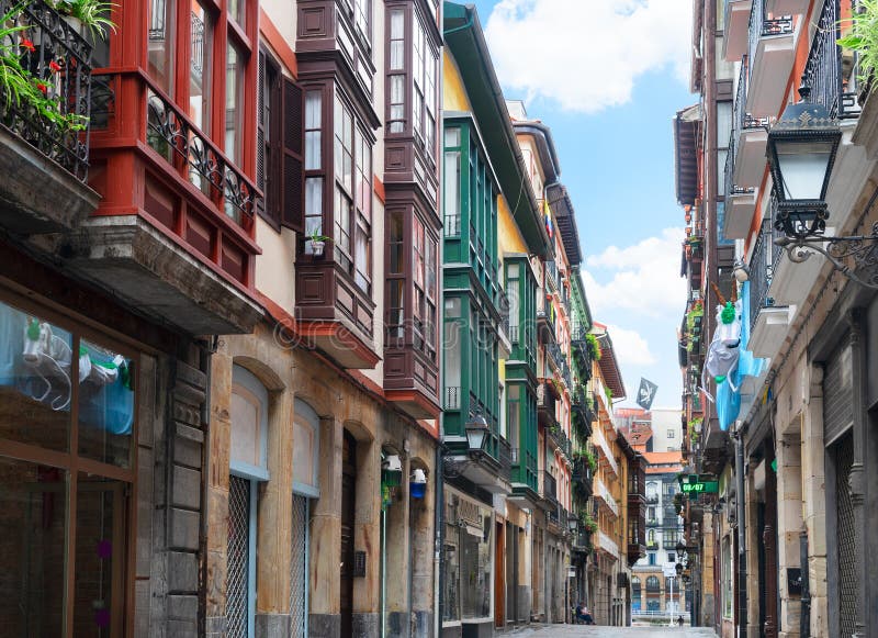 Stary miasteczko Bilbao, Hiszpania