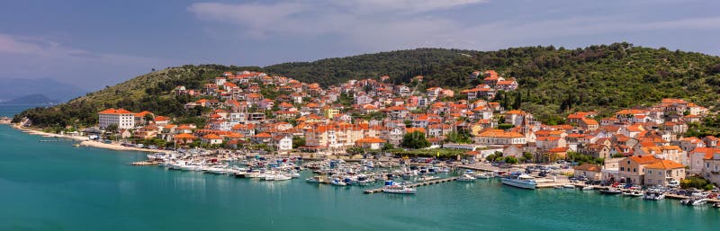 Stary miasteczko Trogir w Dalmatia, Chorwacja Trogir stary miasteczko Blisko rozłamu w Chorwacja Malowniczy i dziejowy miasto Tro obrazy stock Stary miasteczko Trogir w Dalmatia, Chorwacja Trogir stary miasteczko Blisko rozłamu w Chorwacja Malowniczy i dziejowy miasto Tro obrazy stock
