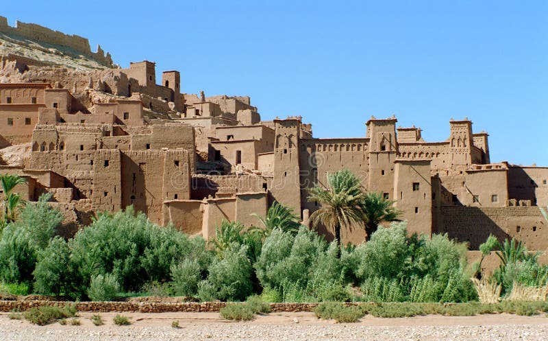 Old kasbah - Ait Benhaddou, Morocco. Old kasbah - Ait Benhaddou, Morocco.