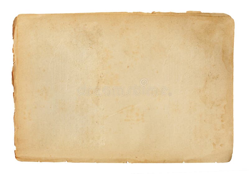 Stary papieru prześcieradło fotografia stock Stary papieru prześcieradło fotografia stock
