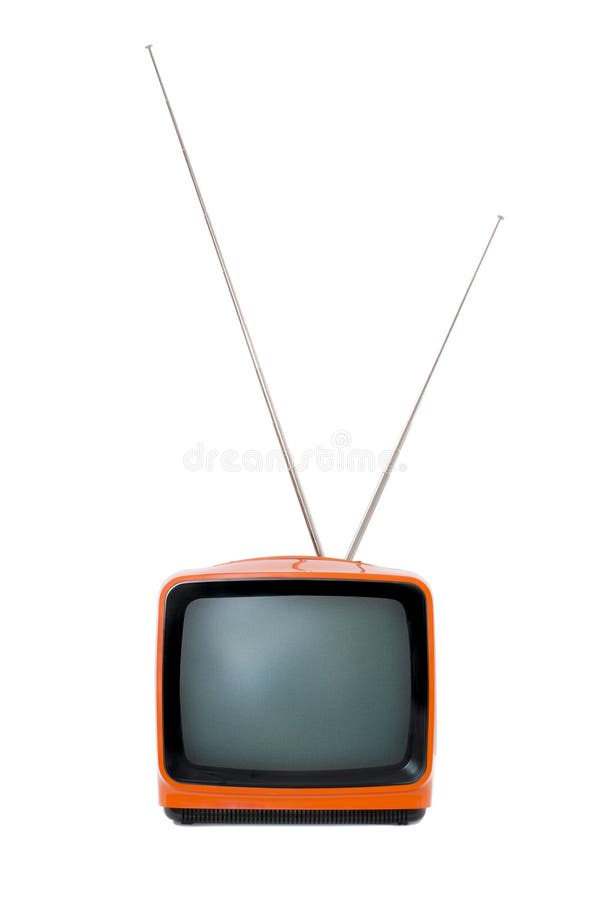 stary pomarańczowe światła tv obrazy stock stary pomarańczowe światła tv obrazy stock