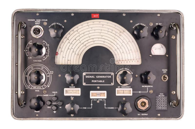 Stary sygnałowy generator