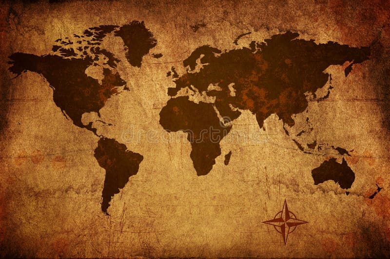 Stary Świat mapa Stary Świat mapa
