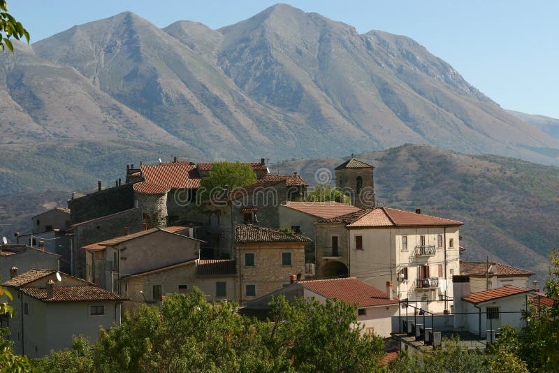 Starzeje się centralną włoskiej wioski