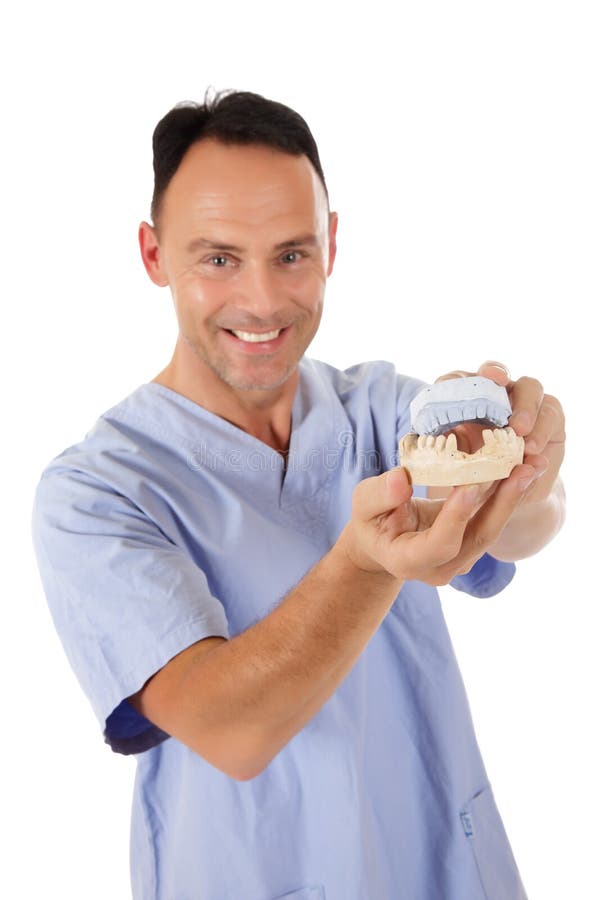 starzejący się dentysty samiec środek obrazy stock starzejący się dentysty samiec środek obrazy stock