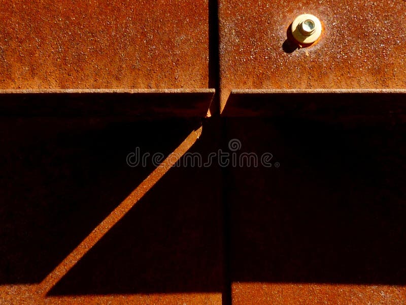 Starzejący się ośniedziały zewnętrzny stalowego talerza szczegół obrazy stock Starzejący się ośniedziały zewnętrzny stalowego talerza szczegół obrazy stock