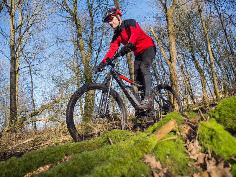 State of the Art Electric Powered Mountain Bike Editorial Image Image