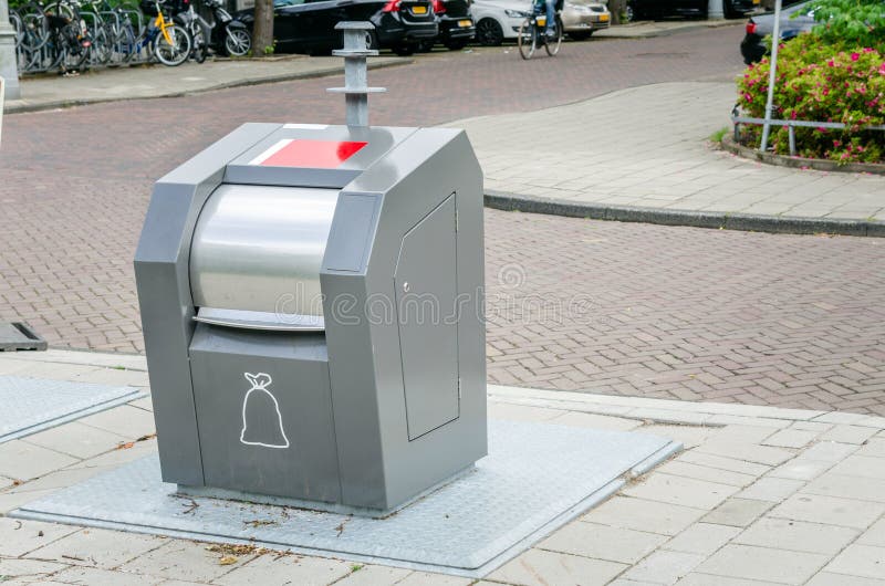 State of the Art Trash Container stock photos State of the Art Trash Container stock photos