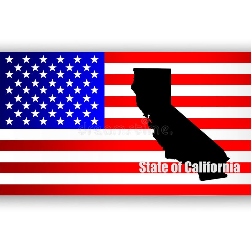 State of California stock illustration
