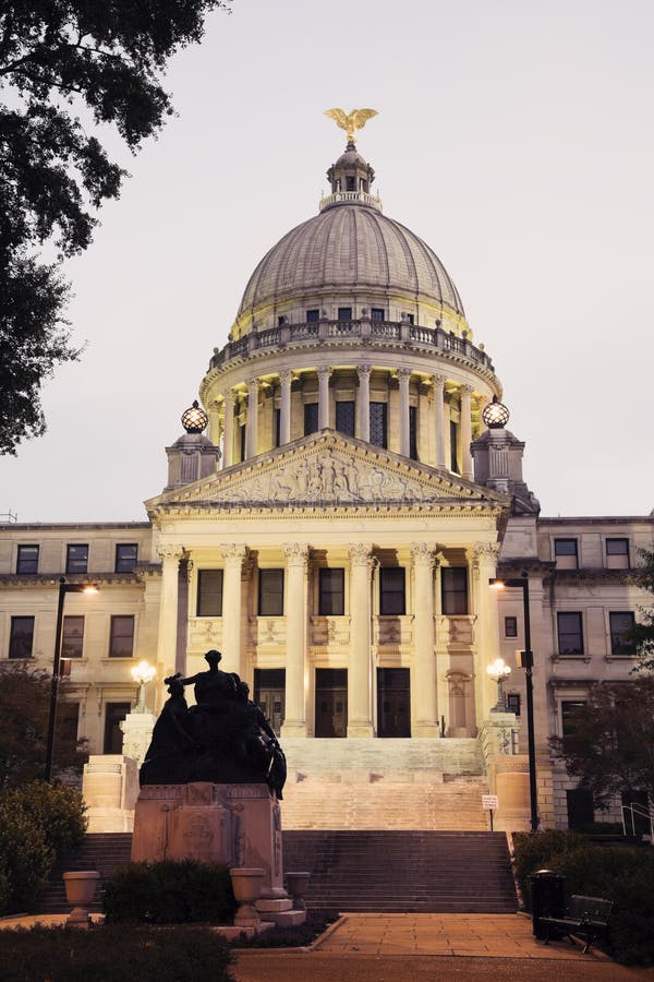 State Capitol Building in Jackson, Mississippi, USA. Jackson mississippi stock images, royalty-free photos and pictures