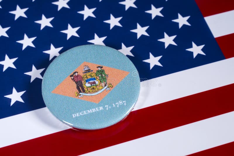 State of Delaware in the USA royalty free stock photography State of Delaware in the USA royalty free stock photography