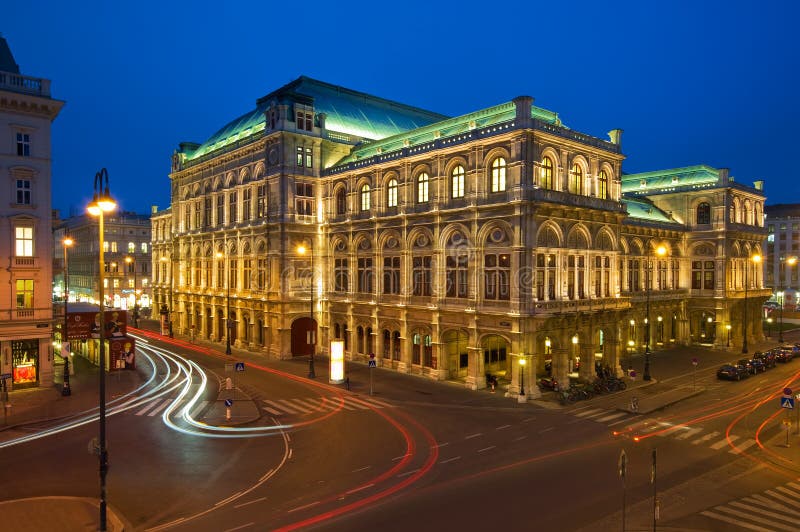 State Opera House of Vienna, Austria Editorial Stock Photo - Image of ...