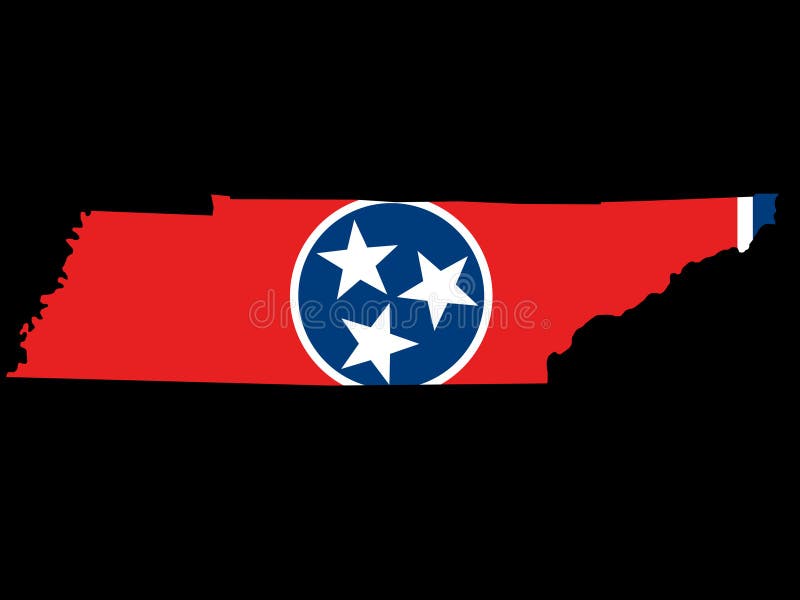 State of Tennessee vector illustration