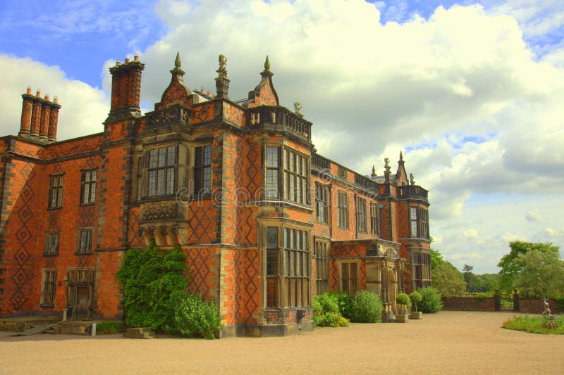 Stately Home In Cheshire, England Royalty Free Stock Image Image