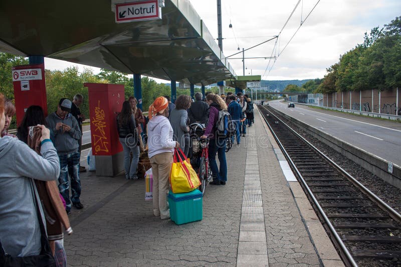 Station of city rail