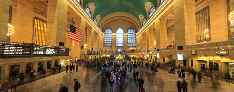 Station célèbre de Grand Central de point de repère de New York City (a plus de Th image libre de droits Station célèbre de Grand Central de point de repère de New York City (a plus de Th image libre de droits