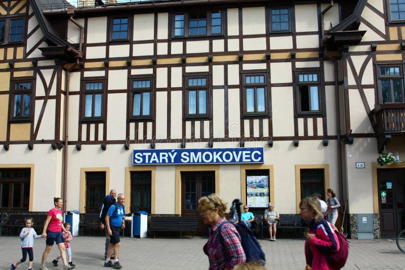 Station Stary Smokovec stock images Station Stary Smokovec stock images