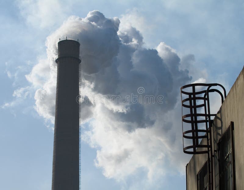 This is a view of a part of industrial park in China. Air pollution is a serious problem of the human, especially for developing country,. This is a view of a part of industrial park in China. Air pollution is a serious problem of the human, especially for developing country,