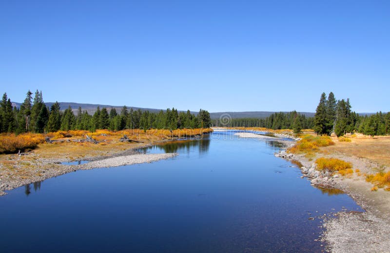 Stationnement national de Yellowstone photos stock Stationnement national de Yellowstone photos stock