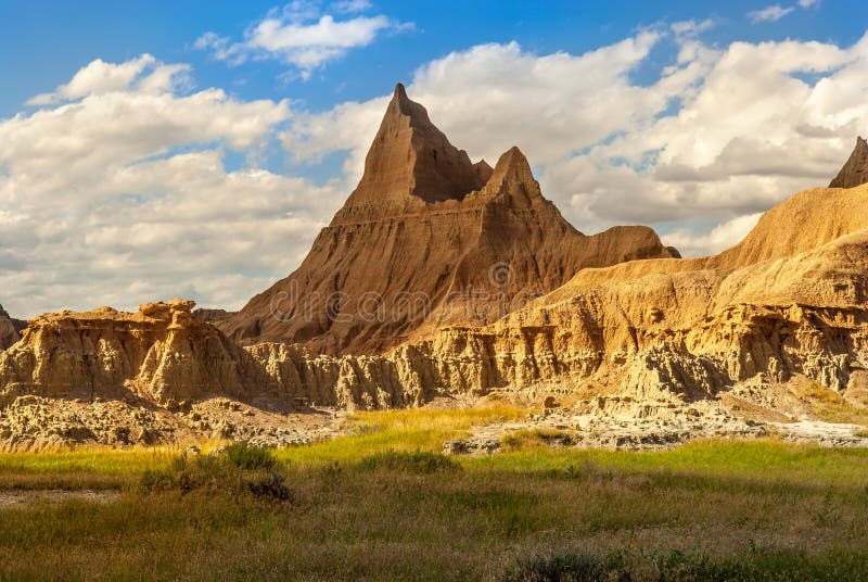 Stationnement national le Dakota du Sud Etats-Unis de bad-lands images libres de droits Stationnement national le Dakota du Sud Etats-Unis de bad-lands images libres de droits