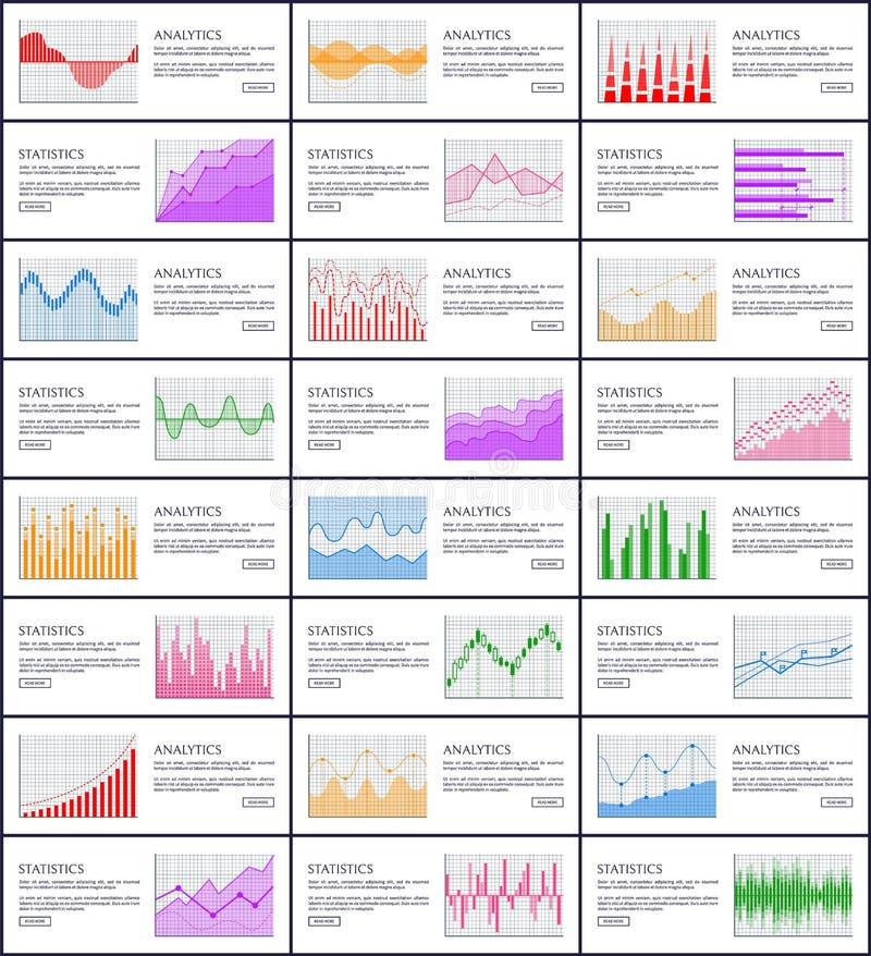 Statistics and Analytics Card, Vector Illustration stock illustration Statistics and Analytics Card, Vector Illustration stock illustration