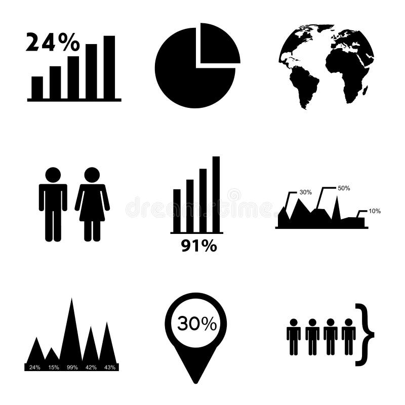 Statistics icons