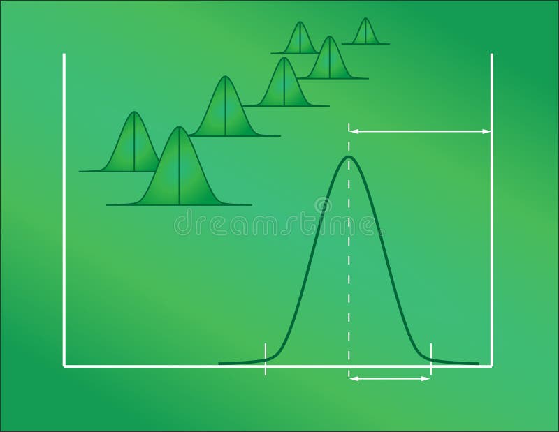 Statistische controle royalty-vrije illustratie Statistische controle royalty-vrije illustratie