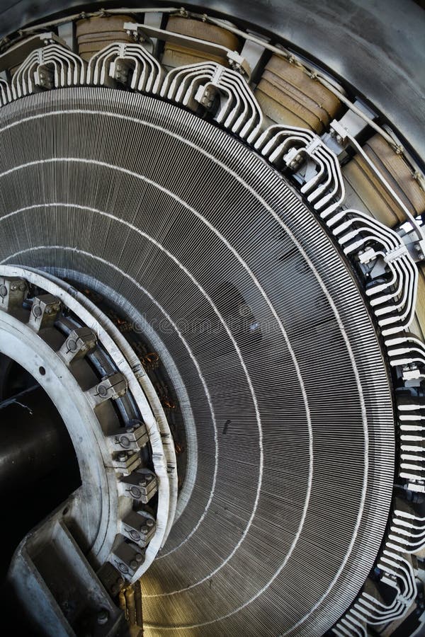 Stator in an Electric Motor Stock Image Image of factory, electric